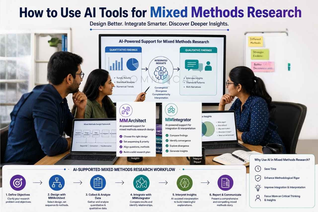 How to Use AI Tools for Mixed Methods Research: From Research Design to Data Integration