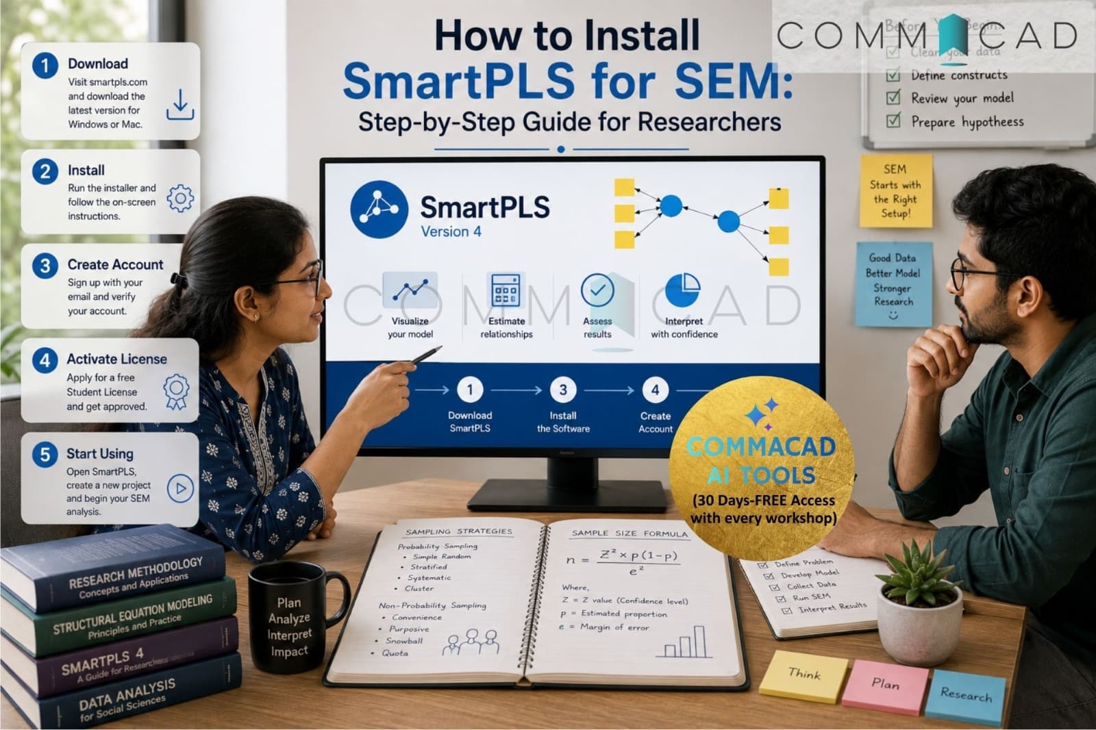 How to Install SmartPLS for SEM: Step-by-Step Guide for Researchers