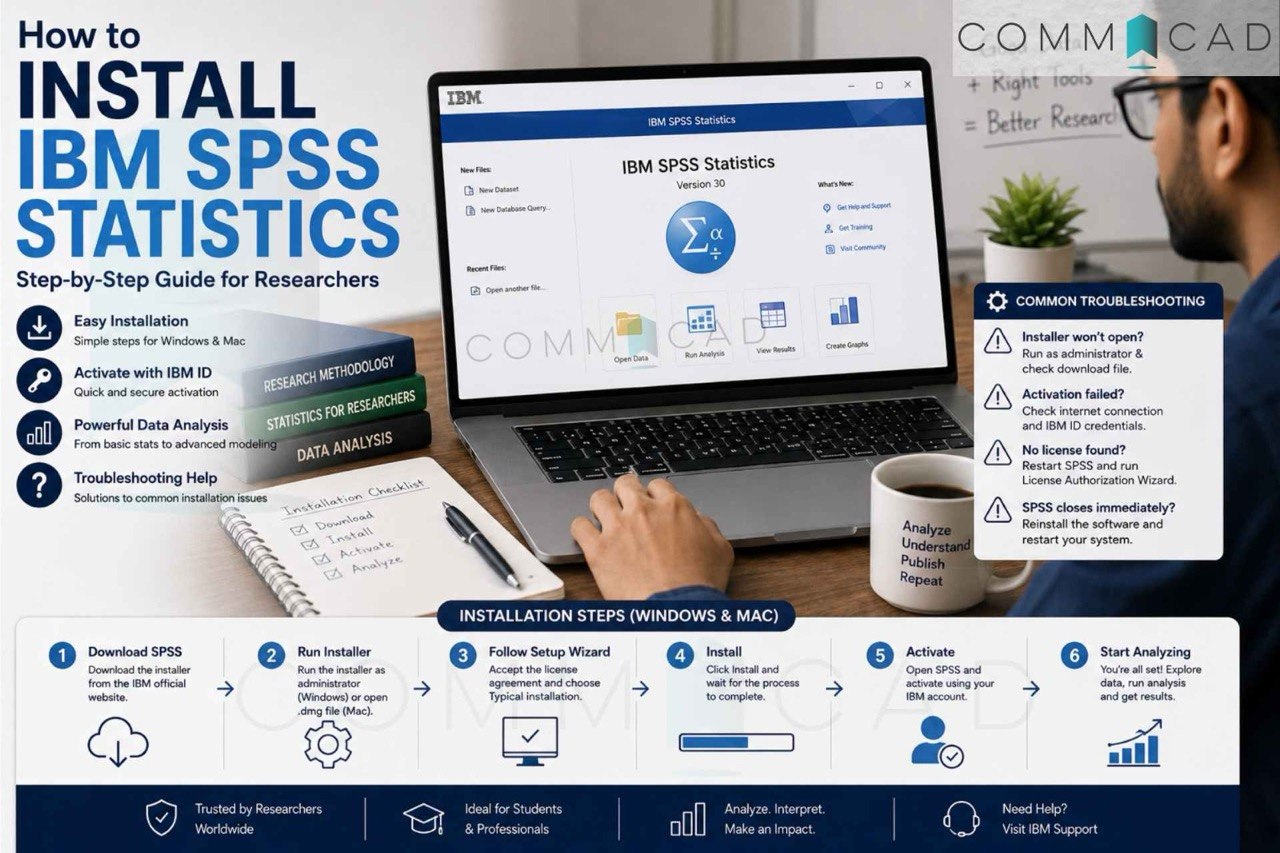Install IBM SPSS Statistics: Step-by-Step Guide | Commacad